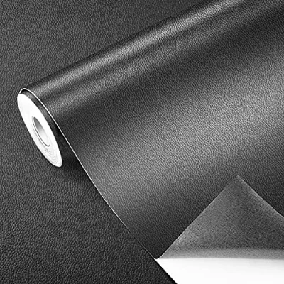 Afbeelding van GELAISI 40 x 150 cm Lederen reparatie patch, zelfklevende PU leder patch kit voor het repareren en renoveren van banken, handtassen, meubels, autostoelen. (1 rol Grijs)