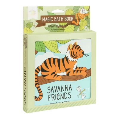 Afbeelding van A little lovely company magisch badboekje savannevriendjes