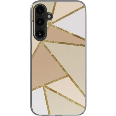 Afbeelding van imoshion hoesje Geschikt voor Samsung Galaxy S23 FE Design Graphic Beige