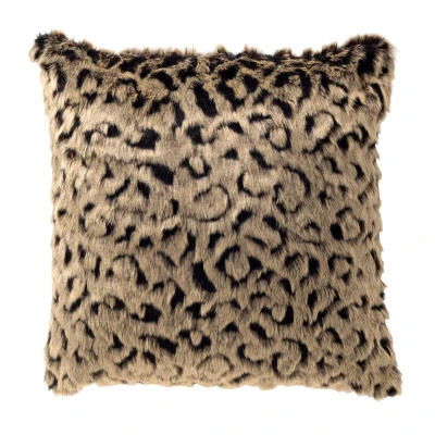 Afbeelding van Dutch Decor KEYAN sierkussen 45x45 cm Rocky Road bruin Inclusief binnenkussen
