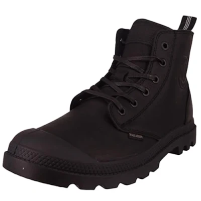 Afbeelding van Palladium Pampa Zip leather Ess Black shoes 42