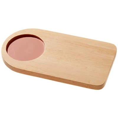 Afbeelding van TAK Design Sade Snijplank Hout 27,2 x 15 cm Roze