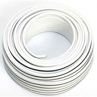 Afbeelding van SeKi Luidsprekerkabel 2 x 2,50 mm2 25 m wit CCA audiokabel boxkabel