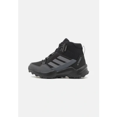 Afbeelding van Adidas Terrex AX4R MID RAIN.RDY Unisex Outdoorschoenen voor kinderen, Maat: 40, Core black/grey four/grey six Textiel/ synthetisch
