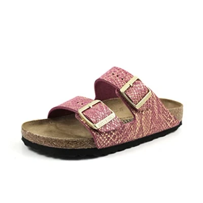 Afbeelding van Birkenstock Classic Mayari Birko Flor teenslippers voor dames, Snoep Roze