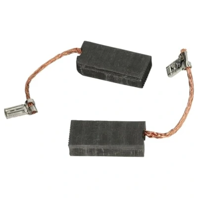 Afbeelding van vhbw 2 stuks motorkoolborstels 27 x 13 6,3 mm compatibel met Makita HM1101C, HM1111C, HM1203C, HM1213C, HM1214C