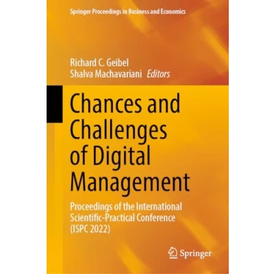 Afbeelding van Springer Proceedings in Business and Economics Chances Challenges of Digital Management