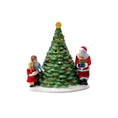Afbeelding van Villeroy &amp; Boch Christmas Toy&#039;s Waxinelichthouder 23 Cm Groen