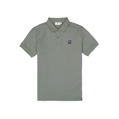 Afbeelding van GARCIA Polo Logo Groen L
