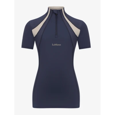 Image de LeMieux Baselayer Mia Mesh Enfants Dusk BlueVendu par Agradi