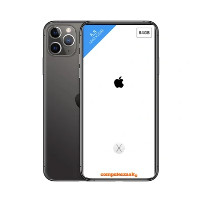 Afbeelding van Refurbished Apple iPhone 11 Pro Max Space Grey / 64GB Zichtbare gebruikssporen