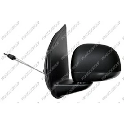 Afbeelding van Buitenspiegel Prasco FT1247115 Met sensor rechts Zwart Te verwarmen FIAT: Panda III Hatchback