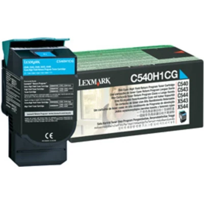 Afbeelding van Lexmark C540H1CG Toner Cyaan Hoge capaciteit