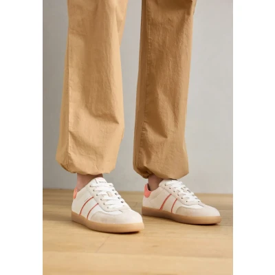 Afbeelding van Tamaris Sneakers laag, Dames, Maat: 40, Peach Imitatieleer/ textiel