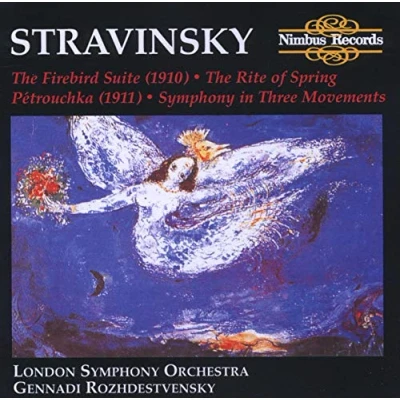 Afbeelding van London Symphony Orchestra, Gennadi Rozjdestvenski Stravinsky: Firebird Suite/Rite Of Spring (2 CD)