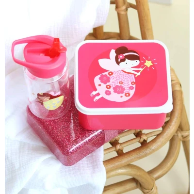 Afbeelding van A Little Lovely Company Brooddoos Broodtrommel Lunch &amp; snack box set van 4 Feetje