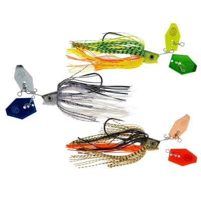 Afbeelding van LMAB Multi Vibe 2.0 Bladed Jig Firetiger #1/0 (18g) Kunstaas
