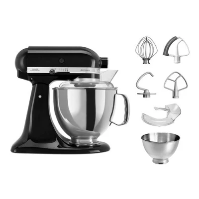 Image de Kitchenaid Artisan Onyx Black 4.8l 5ksm175pseob