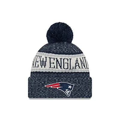 Afbeelding van New Era Baltimore Ravens NFL Sideline Knit muts blauw/zwart, England Patriots