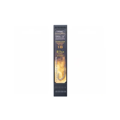 Afbeelding van Drennan Onderlijnen Acolyte Maggot Plus Barbless (15cm) Maat : Haak 18 0.12mm
