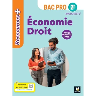Afbeelding van ECONOMIE DROIT 2E BAC PRO LIVRE ELEVE