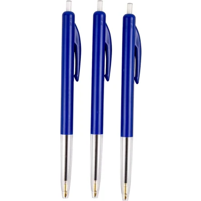 Afbeelding van Bic balpen M10 Clic, doos met 50 stuks, blauw