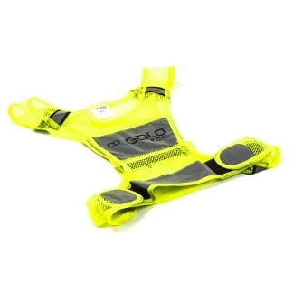 Afbeelding van Hardloopvest GATO Kids x vest (Maat S, Reflecterend, Neon geel)