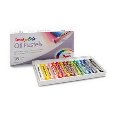 Image de Pentelarts pastels ? lhuile phn4, ?tui en plastique de 16 phn4