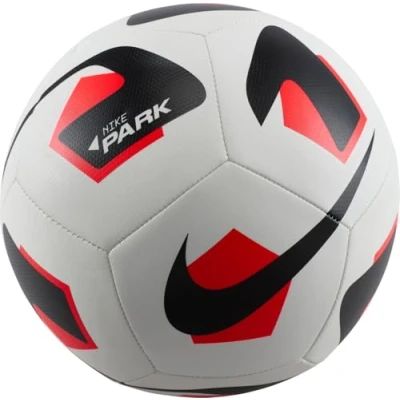 Afbeelding van Nike FZ7551 100 NK PARK TEAM 2.0 FA24 Unisex recreatieve voetbal wit/helder karmozijnrood/zwart, maat 5