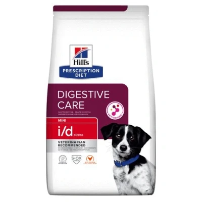 Afbeelding van Hill&#039;s Prescription Diet I/D Stress Mini Digestive Care Zak Kip Hondenvoer 3 kg