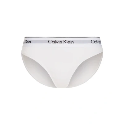 Afbeelding van Calvin Klein dames Modern Cotton slip met logoband in de kleur Wit, maat: M