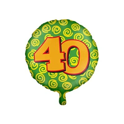 Afbeelding van Helium ballon 40 jaar party 45cm