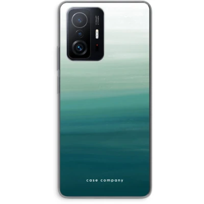 Afbeelding van Case Company® hoesje geschikt voor Xiaomi 11T Ocean Soft Cover Telefoonhoesje Bescherming aan alle Kanten en Schermrand