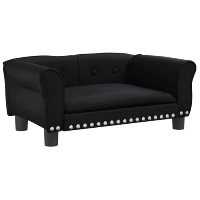 Afbeelding van Hondenmand 70X45X30 Cm Kunstleer Zwart