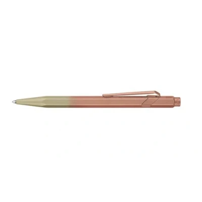 Image de Stylo à bille avec étui Caran d&#039;Ache 849 Claim Your Style Rose Solaire
