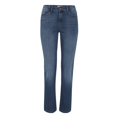 Afbeelding van b.young Bylola Byluni Slim fit jeans, Dames, Maat: 26, Ligth blue denim