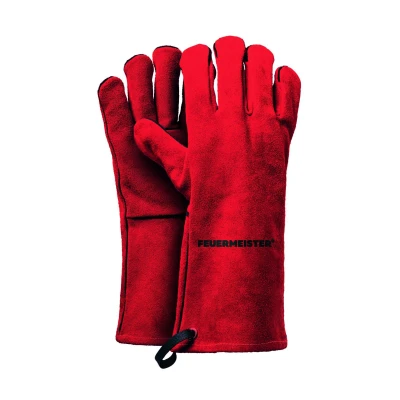Afbeelding van FEUERMEISTER Leren BBQ Handschoen Maat 10