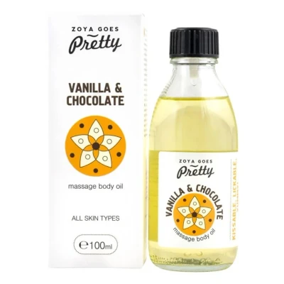 Afbeelding van Massage body oil vanilla &amp; chocolate