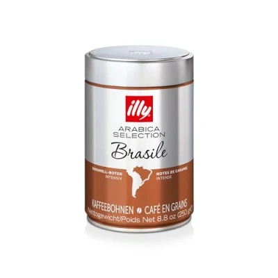 Afbeelding van 25% korting met code illy koffiebonen Arabica Selection Brazilië 1 stuk 250 g