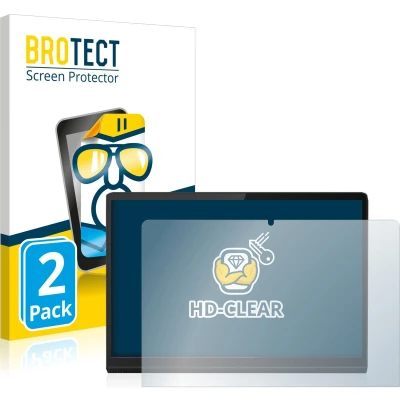 Afbeelding van BROTECT Screenprotector voor Lenovo Yoga Tab 11 Folie Beschermfolie transparant (2 Stuks)