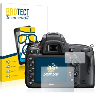 Afbeelding van BROTECT Screenprotector voor Nikon D610 Folie Beschermfolie Beschermglas transparant