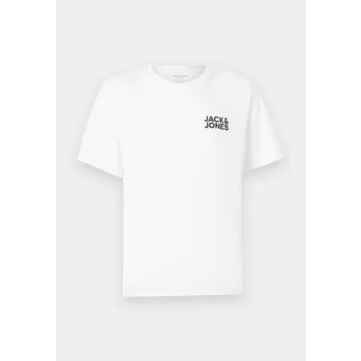 Afbeelding van Jack &amp; Jones Jjecorp LOGO SS O NECK NOOS Tshirt print, Heren, Maat: XS, White
