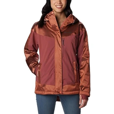 Afbeelding van Columbia Point Park™ Regenjack Met Volledige Rits Rood M Vrouw