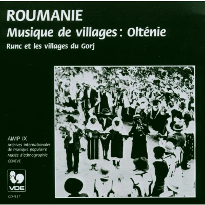 Afbeelding van Various Artists Roumanie: Musique De Villages:Olten (CD)