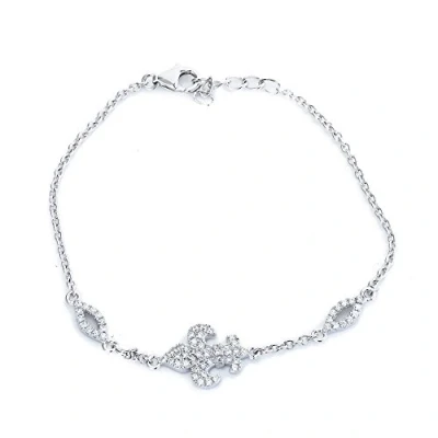 Afbeelding van Orphelia ZA 7264 Armband Zilver 925 Cubic Zirconia 16 18 cm