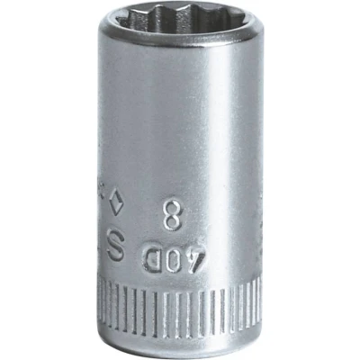 Afbeelding van Stahlwille 40 D 9 01030009 Dubbel zeskant Dopsleutelinzetstuk mm 1/4 (6.3 mm)