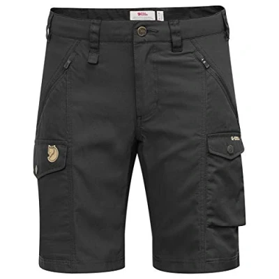 Afbeelding van Nikka Curved Short Dames Black 000 40 Zwart Wandelbroek