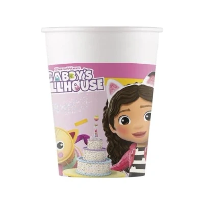Image de Tasses Gabby&#039;s Dollhouse 200ml 8 pièces