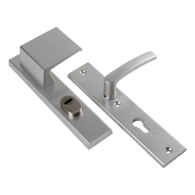 Afbeelding van AMI veiligheidsbeslag duwer/kruk PC 55 RS met kerntrekbeveiliging (rechthoekig) SKG***
