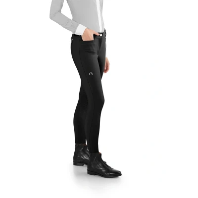 Image de Ego7 Pantalon d&#039;Équitation Jumping EJ Noir EU 36